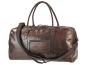 Preview: Reisetasche Leder 55x26x26cm Sporttasche Weekender "Newport" coffee