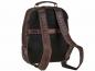 Preview: Leder Rucksack dunkel Braun