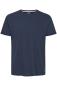 Preview: T-Shirt blau mit Brusttasche bis 5XL