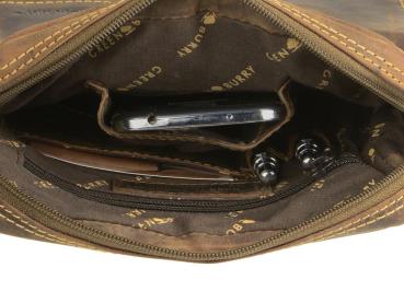 Leder Schultertasche Vintage