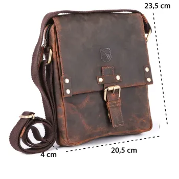 Preview: Sling Bag Überschlagklappe und Nieten