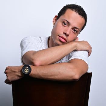 Preview: Raptor Herrenuhr "Jano" Totenkopf mit Edelstahlband