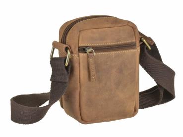 Kleine Leder Schultertasche Greenburry