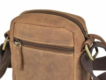 Kleine Leder Schultertasche Greenburry