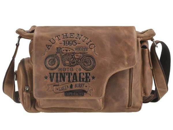 Biker Schultertasche Cafe Racer