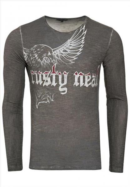 Longshirt Anthrazit Rusty Neal