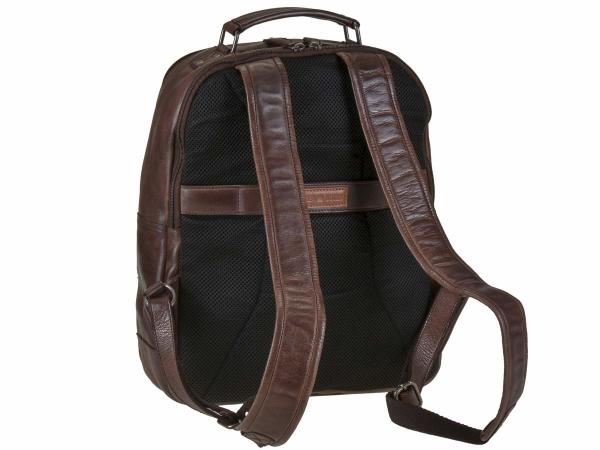 Leder Rucksack dunkel Braun