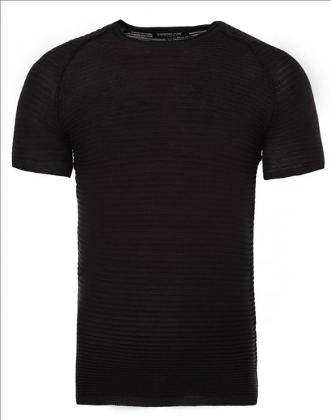 Shirt uni schwarz