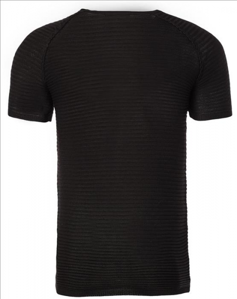 Shirt uni schwarz