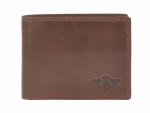 Geldbörse Leder 12x9cm RFID "Waxy Vintage