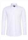 Businesshemd weiß mit Knöpfe weiß