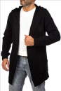 lange Strickjacke