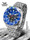 Vostok Europe Systema Periodicum 'Hydrogen' Chronograph VK67-​650A720B